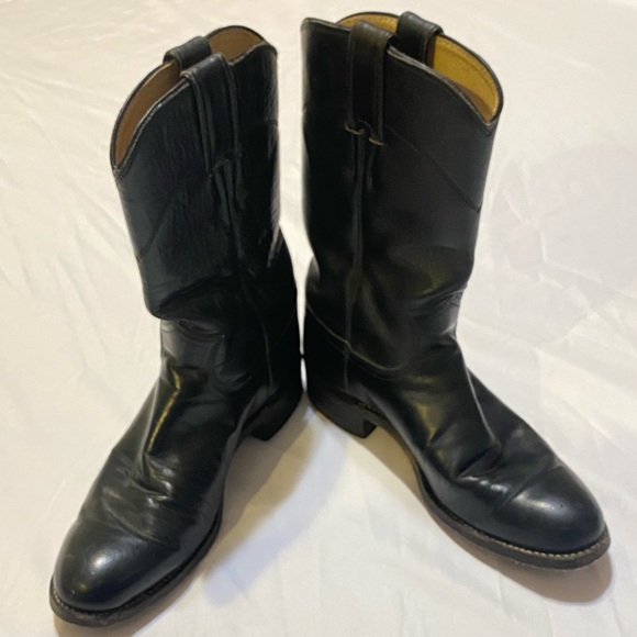 JUSTIN BLACK BOOTS! - Picture 5 of 8